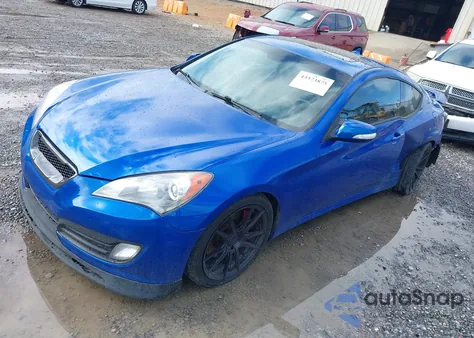 2010 Hyundai Genesis 3.8 Track from USA, damaged, VIN KMHHU6KHXAU020792